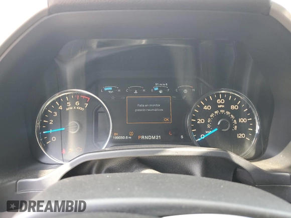 2015 Ford F-150 XLT with VIN 1FTEW1EGXFFC48357, listed as a Copart auction lot 59607485 with 199,050 mi miles and Salvage title. Bid and sale history available at DreamBid. Image 9.