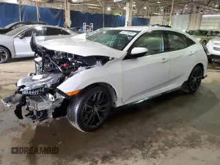 2021 Honda Civic Sport with VIN SHHFK7H43MU212420, listed as a Copart auction lot 48176645 with 31,019 mi miles and Non Repairable. Bid and sale history available at DreamBid. Image 1.