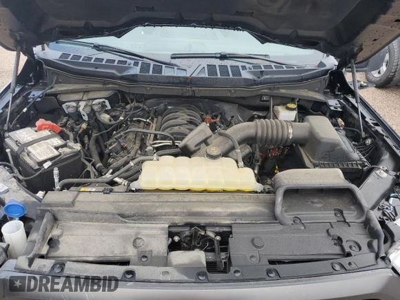 2023 Ford F-150 XL with VIN 1FTEW1C5XPFC27849, listed as a Copart auction lot 53358475 with 42,945 mi miles and Non Repairable. Bid and sale history available at DreamBid. Image 11.