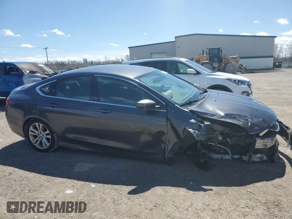2016 Chrysler 200 Limited with VIN 1C3CCCAB3GN159828, listed as a Copart auction lot 53955315 with 165,238 mi miles and Salvage Title. Bid and sale history available at carsss.com. Image 4.