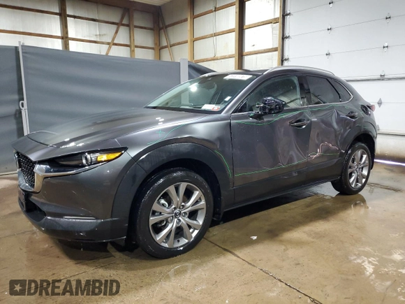 2023 Mazda CX-30 S Premium with VIN 3MVDMBDM5PM545910, listed as a Copart auction lot 51910975 with 39,052 mi miles and Clean Title. Bid and sale history available at DreamBid. Image 1.