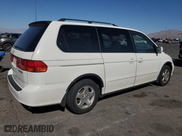 2000 Honda Odyssey EX with VIN 2HKRL1866YH625370, listed as a Copart auction lot 60981315 with 123,795 mi miles and Clean title. Bid and sale history available at DreamBid. Image 3.