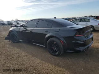 2021 Dodge Charger SRT Hellcat Widebody with VIN 2C3CDXL92MH533106, listed as a Copart auction lot 48713125 with 30,155 mi miles and Salvage Title. Bid and sale history available at carsss.com. Image 2.