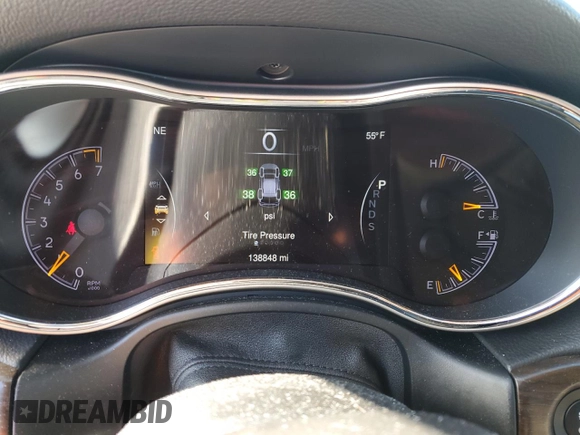 2015 Jeep Grand Cherokee Limited with VIN 1C4RJEBG8FC614815, listed as a Copart auction lot 46815175 with 138,848 mi miles and Clean Title. Bid and sale history available at carsss.com. Image 9.