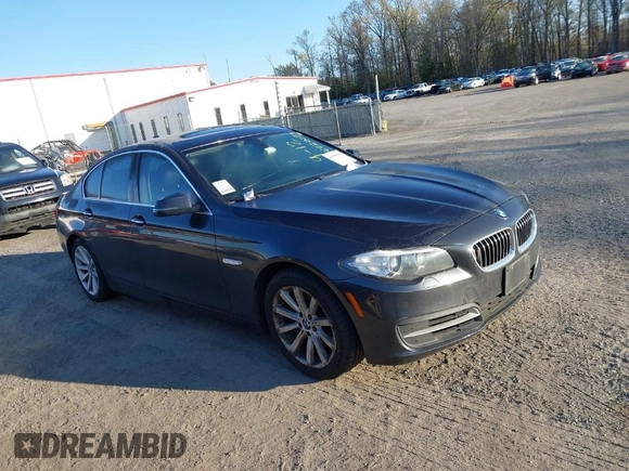 2014 BMW 5 Series 535i xDrive with VIN WBA5B3C53ED539542, listed as a IAAI auction lot 41858938 with 118,335 mi miles and . Bid and sale history available at carsss.com. Image 1.