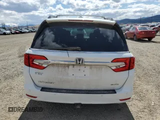 2020 Honda Odyssey Elite with VIN 5FNRL6H91LB015309, listed as a Copart auction lot 53560145 with 44,194 mi miles and Salvage title. Bid and sale history available at DreamBid. Image 6.