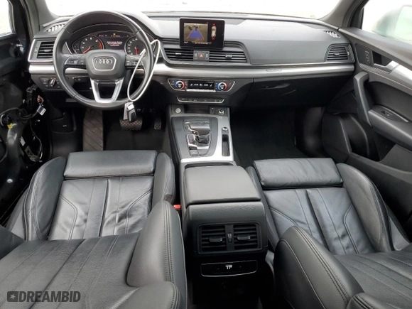 2020 Audi Q5 Premium with VIN WA1ANAFY1L2098550, listed as a Copart auction lot 46002835 with 64,491 mi miles and Salvage Title. Bid and sale history available at carsss.com. Image 8.