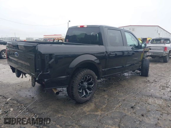 2019 Ford F-150 XL with VIN 1FTEW1C43KFC10164, listed as a IAAI auction lot 42342646 with 93,377 mi miles and . Bid and sale history available at DreamBid. Image 4.
