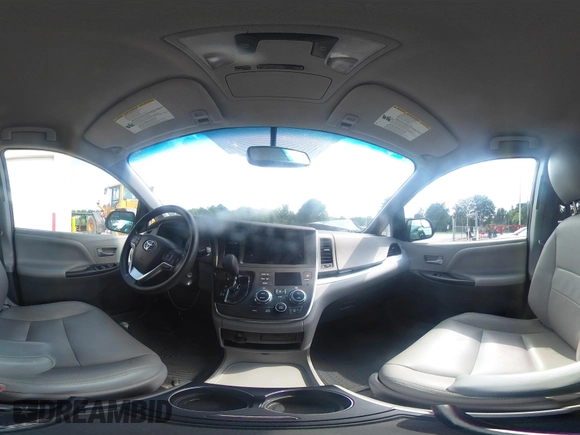 2015 Toyota Sienna LE AAS with VIN 5TDKK3DCXFS624984, listed as a IAAI auction lot 42560632 with 169,034 mi miles and . Bid and sale history available at DreamBid. Image 19.