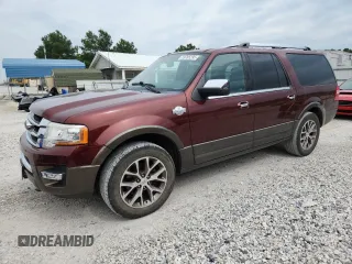 2015 Ford Expedition Max XLT z VIN 1FMJK1JT6FEF33622, wystawiony jako Copart lot #59765295 z przebiegiem 160 625 mil mil oraz Szkoda całkowita • Salvage title. Historia ofert i sprzedaży dostępna na DreamBid. Obrazek 1.