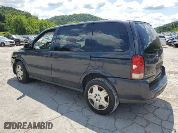 2008 Chevrolet Uplander LS z VIN 1GNDU23W28D177811, wystawiony jako Copart lot #62514434 z przebiegiem 264 535 mil mil oraz Szkoda całkowita • Salvage title. Historia ofert i sprzedaży dostępna na DreamBid. Obrazek 2.