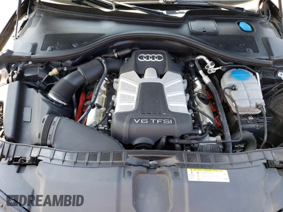 2012 Audi A6 Prestige with VIN WAUHGAFC9CN161330, listed as a Copart auction lot 63708745 with 163,299 mi miles and Salvage title. Bid and sale history available at DreamBid. Image 11.