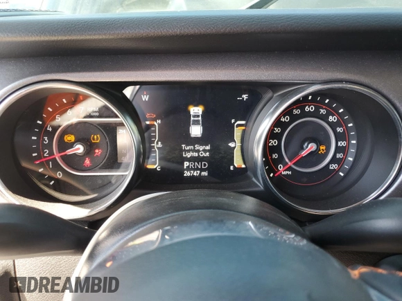 2022 Jeep Gladiator Mojave with VIN 1C6JJTEG4NL150571, listed as a Copart auction lot 54218865 with 26,747 mi miles and Salvage title. Bid and sale history available at DreamBid. Image 9.