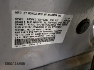 2020 Honda Passport Touring z VIN 5FNYF8H90LB001755, wystawiony jako Copart lot #75434854 z przebiegiem 48 984 mil mil oraz Szkoda całkowita • Salvage title. Historia ofert i sprzedaży dostępna na DreamBid. Obrazek 13.