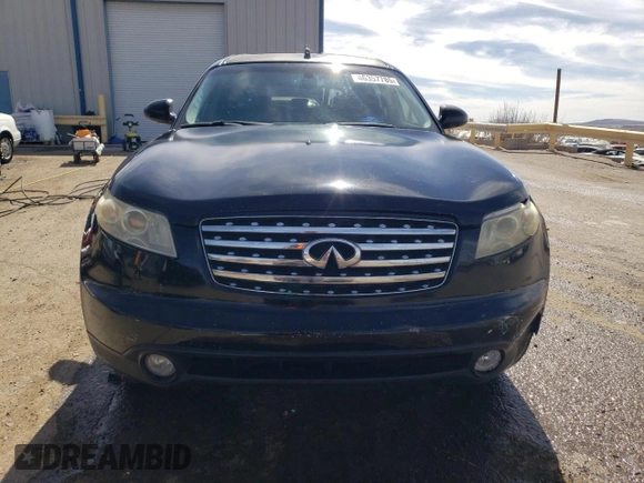 2003 Infiniti FX35 w/Options with VIN JNRAS08W63X200934, listed as a Copart auction lot 46357785 with 196,933 mi miles and Salvage Title. Bid and sale history available at carsss.com. Image 5.