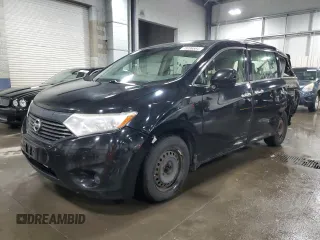 2015 Nissan Quest SV with VIN JN8AE2KPXF9132431, listed as a Copart auction lot 79096564 with 148,295 mi miles and Salvage Title. Bid and sale history available at carsss.com. Image 1.