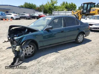 1997 Honda Civic LX z VIN 2HGEJ667XVH552815, wystawiony jako Copart lot #62698485 z przebiegiem 209 293 mil mil oraz Szkoda całkowita • Salvage title. Historia ofert i sprzedaży dostępna na DreamBid. Obrazek 1.