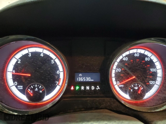 2012 Dodge Grand Caravan SE with VIN 2C4RDGBG3CR341742, listed as a Copart auction lot 50688645 with 136,530 mi miles and Clean Title. Bid and sale history available at DreamBid. Image 9.