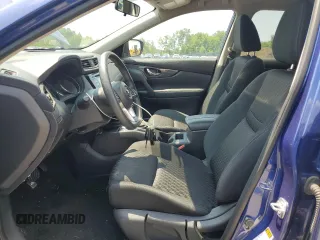 2017 Nissan Rogue SV with VIN KNMAT2MV9HP561152, listed as a Copart auction lot 63405565 with 62,593 mi miles and Salvage title. Bid and sale history available at DreamBid. Image 7.