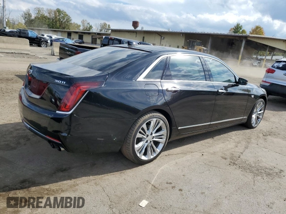 2018 Cadillac CT6 Sport AWD with VIN 1G6KP5R66JU113957, listed as a Copart auction lot 73043964 with 48,645 mi miles and Salvage title. Bid and sale history available at DreamBid. Image 3.