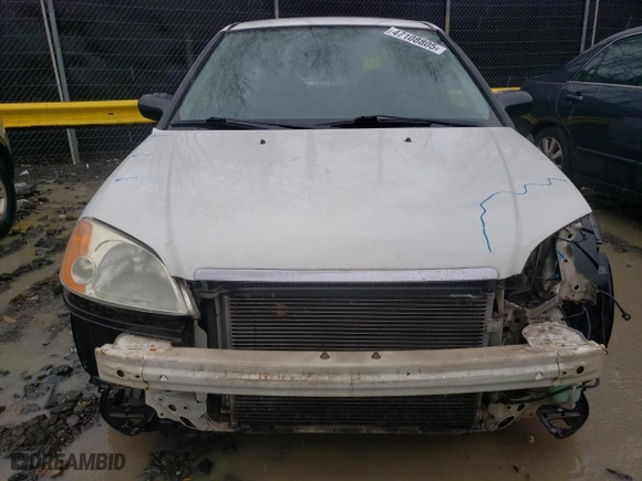 2002 Honda Civic LX with VIN 1HGES16532L056316, listed as a Copart auction lot 47108805 with 147,622 mi miles and Salvage Title. Bid and sale history available at carsss.com. Image 5.