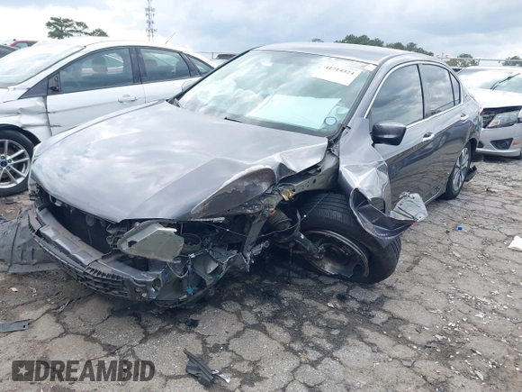 2015 Honda Accord Sedan LX with VIN 1HGCR2F39FA122893, listed as a IAAI auction lot 41714324 with Not Provided miles. Bid and sale history available at carsss.com. Image 2.