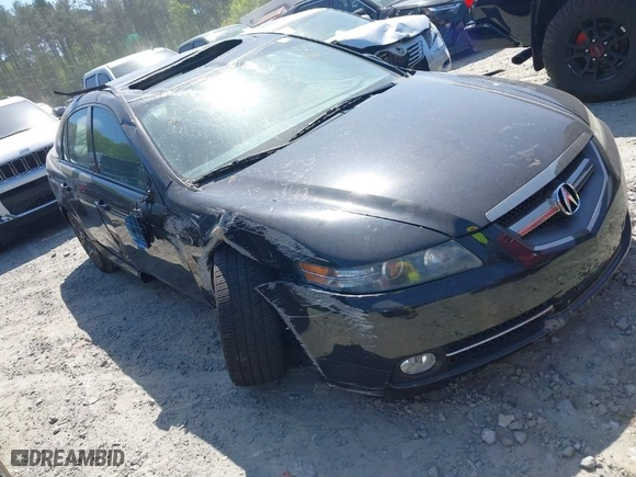 2008 Acura TL Type-S with VIN 19UUA76508A000064, listed as a IAAI auction lot 42031480 with 161,436 mi miles. Bid and sale history available at carsss.com. Image 1.