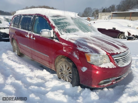 2014 Chrysler Town & Country Touring-L 30th Anniversary with VIN 2C4RC1CG3ER198552, listed as a IAAI auction lot 41356128 with NaN miles. Bid and sale history available at carsss.com. Image 1.