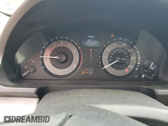 2012 Honda Odyssey Touring with VIN 5FNRL5H90CB050580, listed as a Copart auction lot 58502925 with 226,929 mi miles and Salvage title. Bid and sale history available at DreamBid. Image 9.