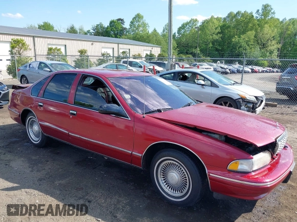 1996 Chevrolet Caprice 1SA Special Value z VIN 1G1BL52P2TR170330, wystawiony jako IAAI lot #42179740 z przebiegiem 169 555 mil mil oraz . Historia ofert i sprzedaży dostępna na DreamBid. Obrazek 1.