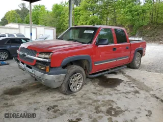2005 Chevrolet Silverado 1500 Z71 with VIN 2GCEK13T651276674, listed as a Copart auction lot 52645065 with 157,457 mi miles and Salvage Title. Bid and sale history available at carsss.com. Image 1.