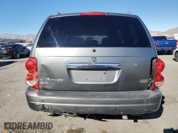 2005 Dodge Durango SLT with VIN 1D4HD48D25F513960, listed as a Copart auction lot 79028034 with 204,275 mi miles and Salvage title. Bid and sale history available at DreamBid. Image 6.