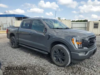 2021 Ford F-150 XL with VIN 1FTFW1E8XMFC22903, listed as a Copart auction lot 57840855 with 66,127 mi miles and Salvage title. Bid and sale history available at DreamBid. Image 4.