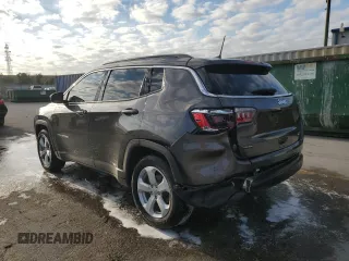 2021 Jeep Compass Altitude with VIN 3C4NJCBB5MT560012, listed as a Copart auction lot 52646345 with 40,184 mi miles and Salvage title. Bid and sale history available at DreamBid. Image 2.