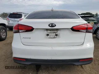 2017 Kia Forte LX with VIN 3KPFK4A70HE131732, listed as a Copart auction lot 46348735 with 155,165 mi miles and Salvage Title. Bid and sale history available at carsss.com. Image 6.