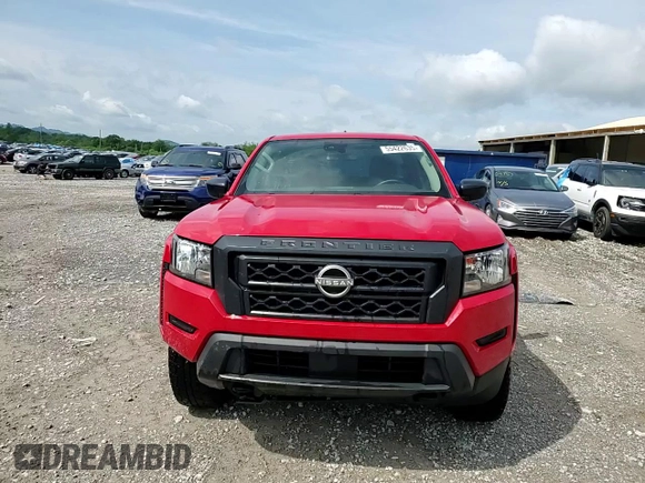 2022 Nissan Frontier SV with VIN 1N6ED1EK3NN606300, listed as a Copart auction lot 55422635 with 63,036 mi miles and Salvage title. Bid and sale history available at DreamBid. Image 13.