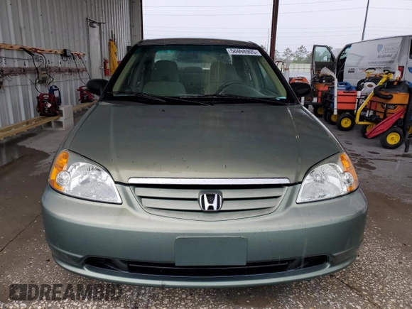 2003 Honda Civic LX with VIN 2HGES16503H527739, listed as a Copart auction lot 56698905 with 159,788 mi miles and Clean Title. Bid and sale history available at DreamBid. Image 5.
