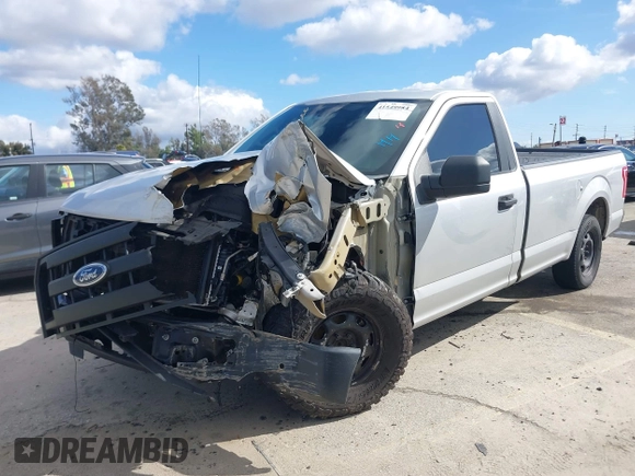 2017 Ford F-150 XL with VIN 1FTMF1C82HKC50105, listed as a IAAI auction lot 41549984 with 179,289 mi miles. Bid and sale history available at carsss.com. Image 2.