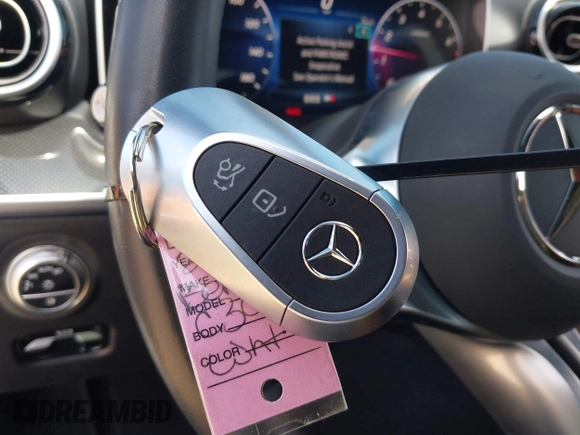 2023 Mercedes-Benz C 300 with VIN W1KAF4HB7PR148772, listed as a IAAI auction lot 42140383 with 11,636 mi miles and . Bid and sale history available at DreamBid. Image 11.