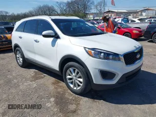 2016 Kia Sorento LX with VIN 5XYPG4A39GG106459, listed as a IAAI auction lot 41790974 with 107,994 mi miles. Bid and sale history available at carsss.com. Image 1.