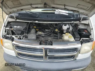 2001 Dodge Passenger with VIN 2B5WB35Z01K531155, listed as a Copart auction lot 43185505 with 66,239 mi miles and Salvage Title. Bid and sale history available at carsss.com. Image 12.