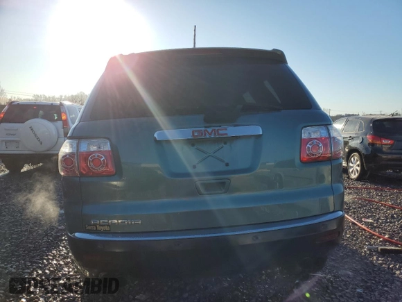 2010 GMC Acadia SLE with VIN 1GKLRLED9AJ105636, listed as a Copart auction lot 42146635 with 140,026 mi miles and Salvage Title. Bid and sale history available at DreamBid. Image 6.