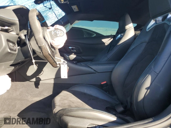 2021 Toyota GR Supra 3.0 with VIN WZ1DB0C02MW036820, listed as a Copart auction lot 72199344 with 16,988 mi miles and Salvage Title. Bid and sale history available at carsss.com. Image 7.