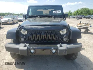 2018 Jeep Wrangler Sahara with VIN 1C4AJWBG5JL860734, listed as a Copart auction lot 57336175 with 115,080 mi miles and Clean title. Bid and sale history available at DreamBid. Image 5.