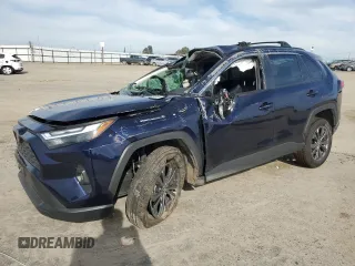 2024 Toyota RAV4 Hybrid XLE Premium with VIN JTMB6RFV4RD145174, listed as a Copart auction lot 48618325 with 6,652 mi miles and Salvage Title. Bid and sale history available at carsss.com. Image 1.