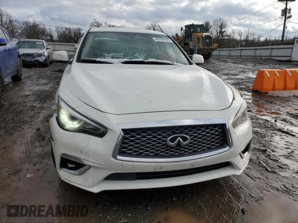 2022 Infiniti Q50 Luxe z VIN JN1EV7BR6NM340168, wystawiony jako Copart lot #44747675 z przebiegiem 33 653 mil mil oraz Szkoda całkowita • Salvage title. Historia ofert i sprzedaży dostępna na DreamBid. Obrazek 5.