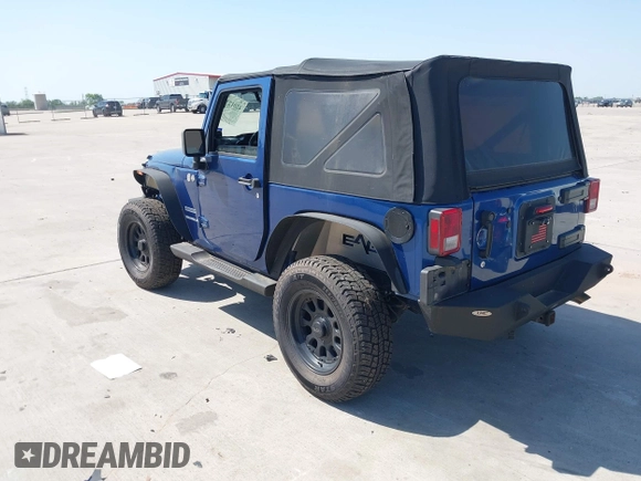 2010 Jeep Wrangler Sport with VIN 1J4AA2D11AL117404, listed as a IAAI auction lot 42012340 with 266,310 mi miles and . Bid and sale history available at carsss.com. Image 3.