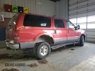 2005 Ford Excursion Special Serv with VIN 1FMSU41P95EA92439, listed as a Copart auction lot 45586135 with 379,439 mi miles and Salvage Title. Bid and sale history available at DreamBid. Image 3.