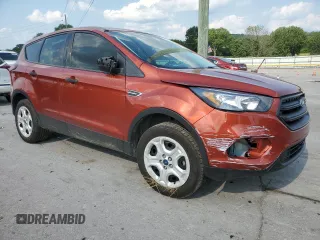 2019 Ford Escape S with VIN 1FMCU0F71KUA59085, listed as a Copart auction lot 60250375 with 227,114 mi miles and Salvage title. Bid and sale history available at DreamBid. Image 4.