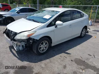 2011 Toyota Prius I with VIN JTDKN3DU9B0260439, listed as a IAAI auction lot 42134988 with 209,932 mi miles and . Bid and sale history available at DreamBid. Image 17.